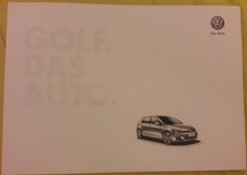 DEPLIANT VOLKSWAGEN GOLF 2012 ORIGINALE BROCHURE IN ITALIANO LIBRO 23 PAGINE