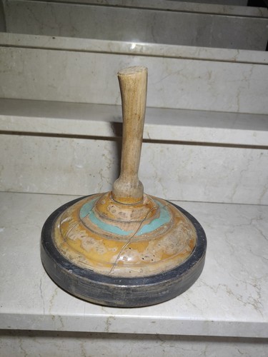 Antico ceppo curling pietra - da,