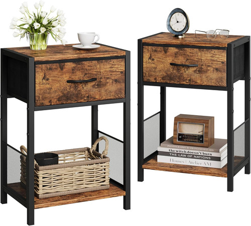Set comodini rustici - set,