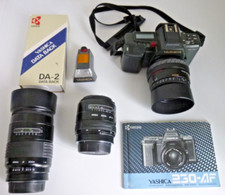 Fotocamera Reflex Yashica 230-AF con molti accessori Sigma, ottime condizioni