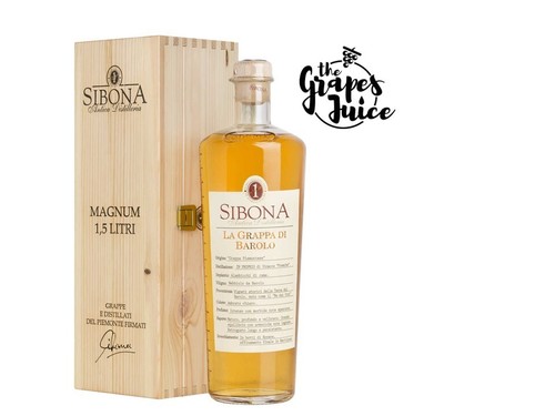 Sibona grappa barolo - grappa, magnum