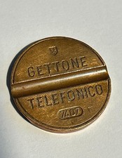 Gettone telefonico 7407 – originale anni ’70 – raro collezionismo vintage