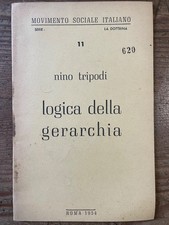 Nino TRIPODI-LOGICA DELLA