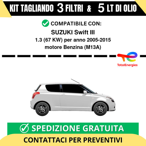 Tagliando per suzuki swift iii - per,