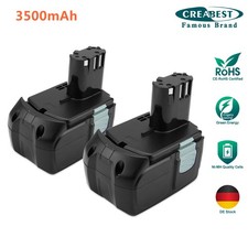 2x Batteria 18V Li-ion C18DL per Hitachi BCL1815 BCL1830 DH18DL CR18DL G18DL 3500mAh