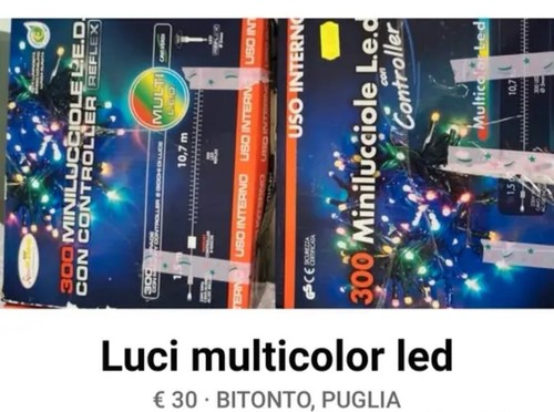 Luci per albero natale - luci, di