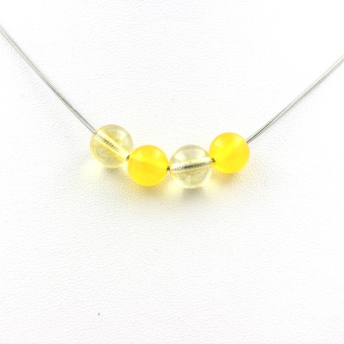 Collana perle agata - collana,