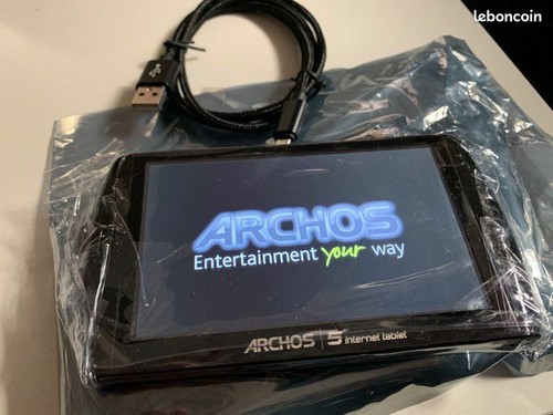 New archos internet tablet - new, 5