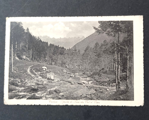 Cartolina cadore spalti - cartolina,