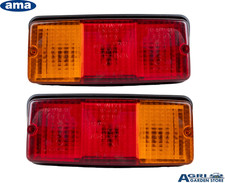 COPPIA FANALE FARO POSTERIORE PER TRATTORE CARRELLO APPENDICE RIMORCHIO