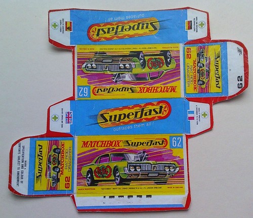 Modello per repro box matchbox - repro,