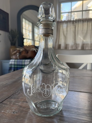 Decanter vetro vintage jack - in,