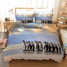 Set copripiumino 3D Pinguino