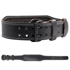 Cintura per sollevamento pesi in pelle premium | cintura per allenamento cintura per allenamento della forza