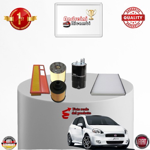 Kit tagliando filtri - 5, fiat