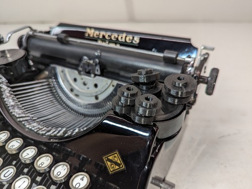 Macchina scrivere mercedes - macchina,