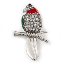Spilla uccellino pappagallo - uccellino, 'pappagallo'