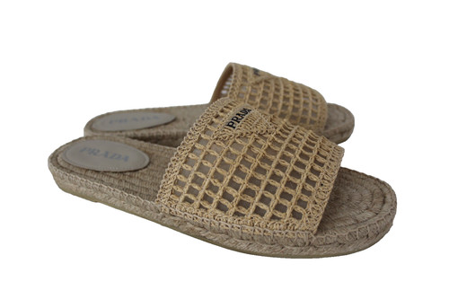 Nuovi prada rafia espadrillas - prada,