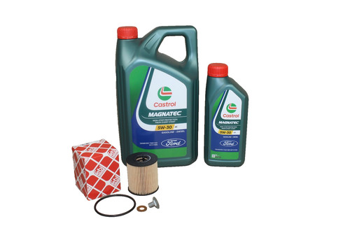 Kit cambio olio - olio, 2,2
