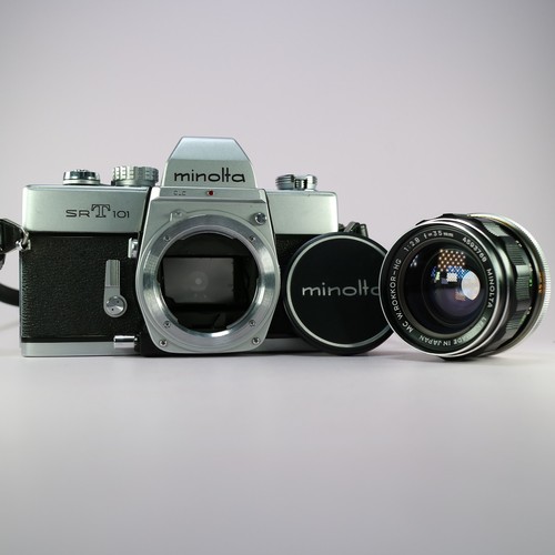 Minolta srt101 fotocamera - minolta,