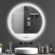 Specchio Bagno Rotondo Con