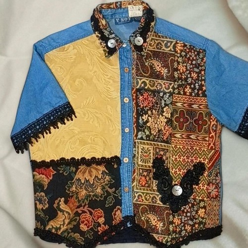 Camicia patchwork donna y - [m],