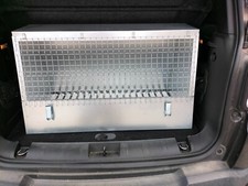 TRASPORTINO AUTO PER CANI IN METALLO MOD. GRANDE ADATTO A MEZZI COME LA JEEP