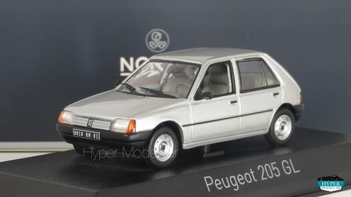 Norev peugeot 205 - gl, 1988
