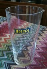 BICCHIERE MIXING GLASS VETRO APEROL COCKTAIL BAR PUB NO CAMPARI MARTINI  SPRITZ