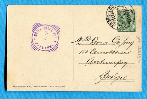 1909 natante arona - 1909, arona-locarno
