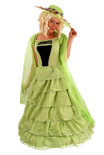 Costume coloniale vestito - costume,
