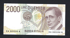 2000 LIRE GUGLILMO MARCONI