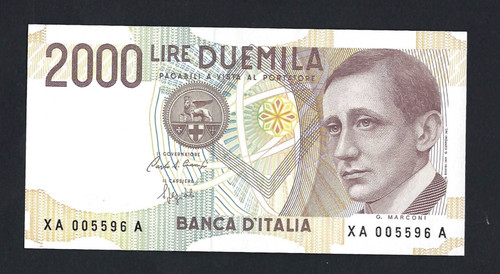 2000 lire guglilmo - 2000,