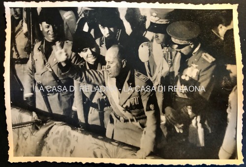 Foto fotografia mussolini sul - foto,