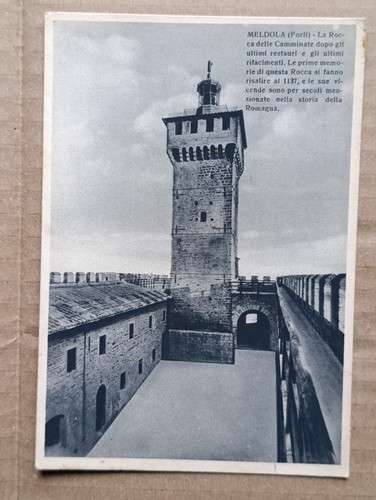 Cartolina meldola forli - -,