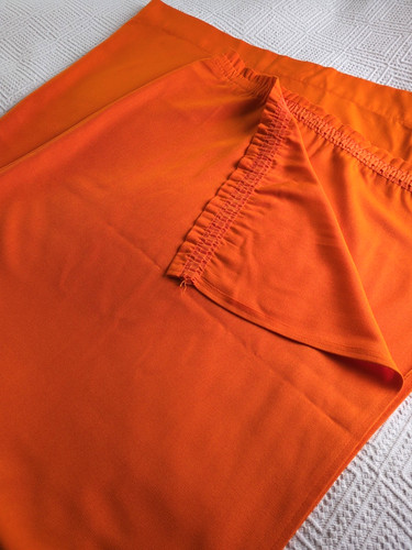 Pannello tenda arancione