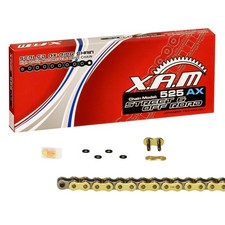 Catena X-Ring Benelli TnT Cafe Racer 899, anno 10-14 XAM extra rinforzata ORO