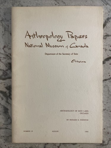1969 anthropology papers - 1969,