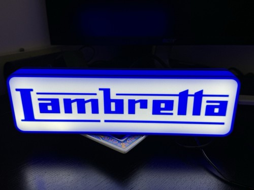 Insegna led lambretta - insegna,