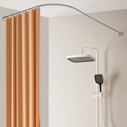Asta tenda doccia set - set, completo