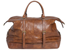 BORSONE UOMO VIAGGIO LAVORO TRACOLLA PELLE BORSA VINTAGE VOLI PALESTRA DOTTORE