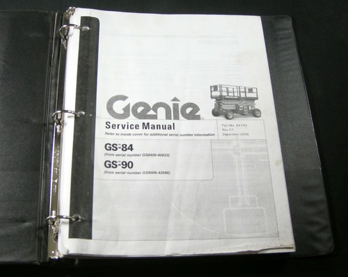 Genie 90 forbice uomo - genie, gs-84