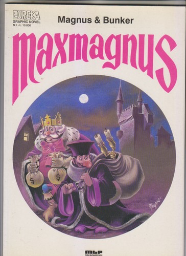 Maxmagnus eureka graphic novel - graphic,