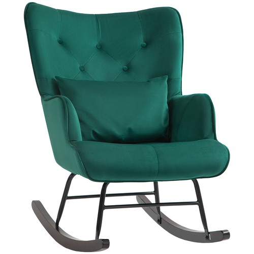 Homcom sedia dondolo in - homcom, a