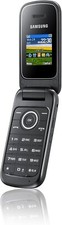 Samsung GT-E1190 - Telephono cellulare con ribalta grigio titanio (sbloccato)