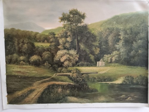 Quadro paesaggio fiammingo