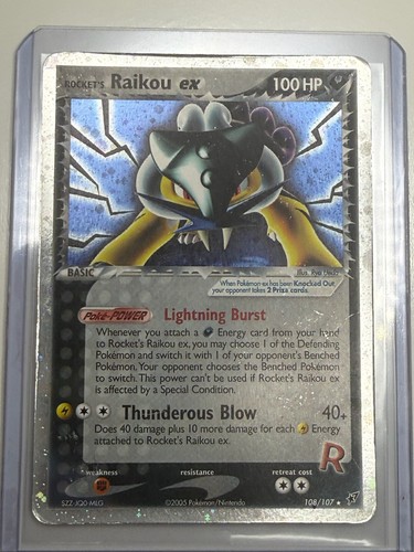 Rocket raikou 108 107 - ex, 108/107