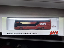 AWM 58998 Setra 531 DT modello di autobus Marti Svizzera - 1:87