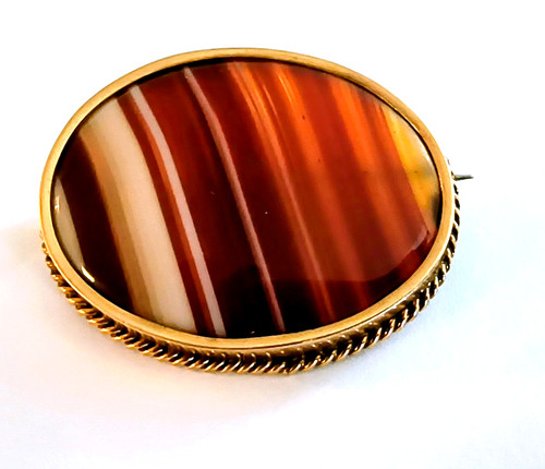 Spilla antica vittoriana