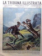 La Tribuna Illustrata 15 Gennaio 1939 Chamberlain Halifax Oppio Indovina Africa